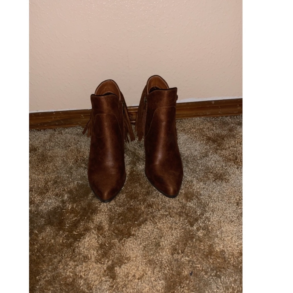 Cute brown booties